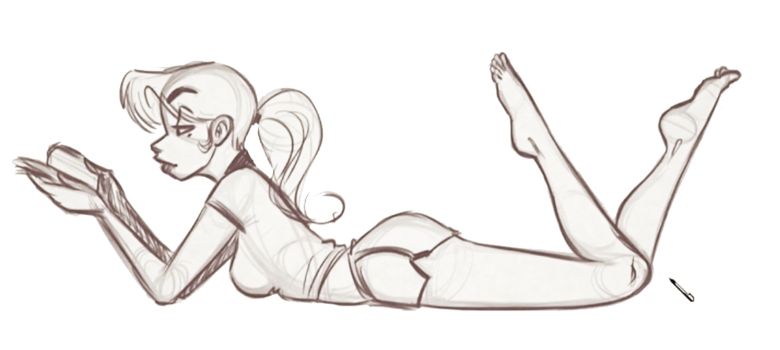 Cherry Laying Down