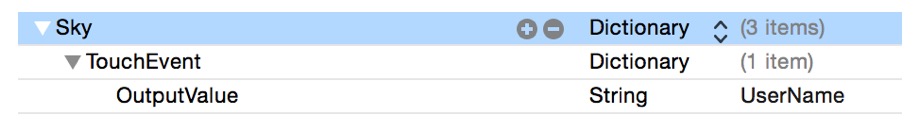 output value