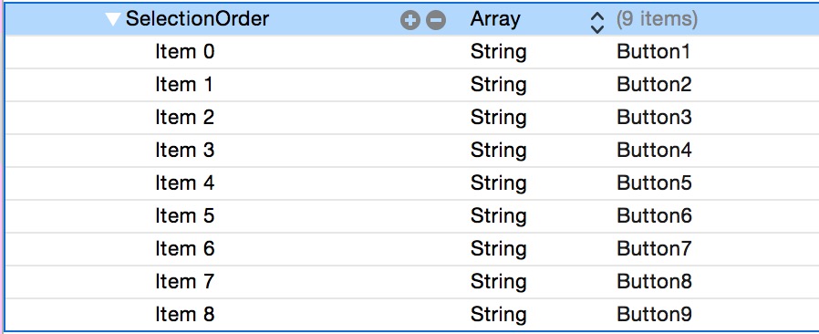 tvOS Array Property